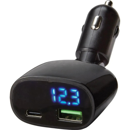 12/24 Volt KFZ Doppel-USB Ladestation 4.8 Ampere
