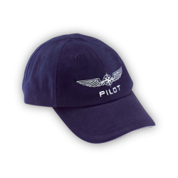 Pilot Caps Microfibre blue Blue Cotton