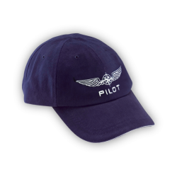 Pilot Cap Blau Mikrofaser