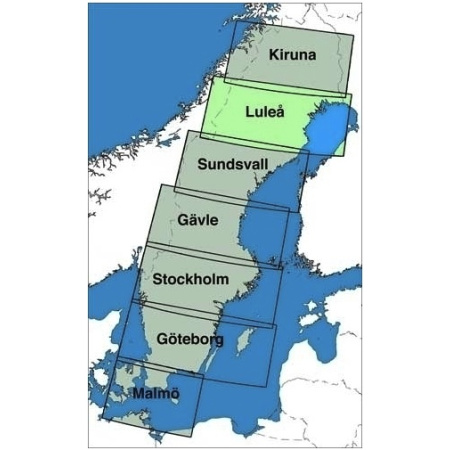 Sweden Lulea ICAO Chart