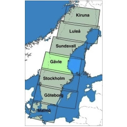 Schweden Gävle ICAO Karte VFR