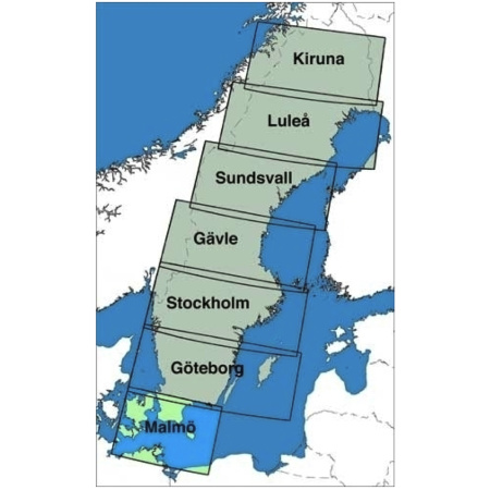 Schweden Malmö ICAO Karte VFR