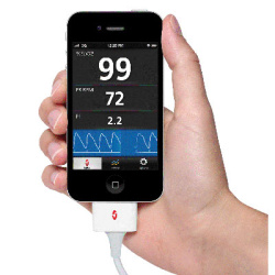 iSpO2 Puls Oximeter für iPhone und iPad