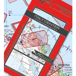 Italien Center VFR Karte Rogers Data