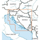 Carte VFR Croatie & Bosnie Rogers Data