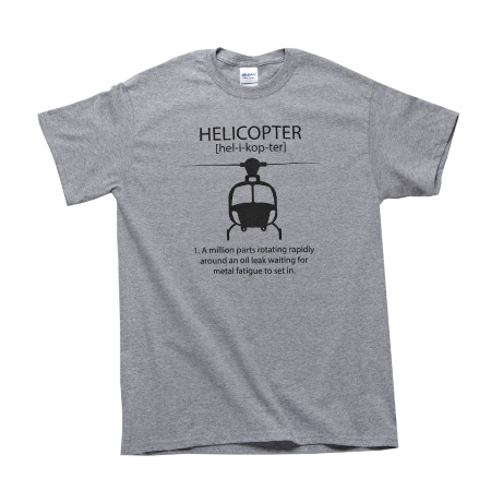 Helicopter Shirt L