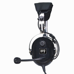 UFQ A28 ANR Aviation Headset Dual Plug