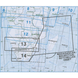 High and Low Altitude Enroute Chart Africa A(H/L)13/14