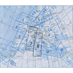 High Altitude Enroute Chart E(H)7/8