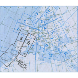 High Altitude Enroute Chart E(H)5/6