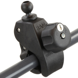 RAM Large Locking Tough-Claw? with 1 Diameter Rubber Ball