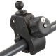 RAM Large Locking Tough-Claw™ with 1" Diameter Rubber Ball