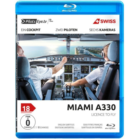 Pilotseye.tv 18 Miami A330 Swiss - Licence to fly Blu-ray