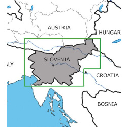 Slowenien VFR Karte Rogers Data