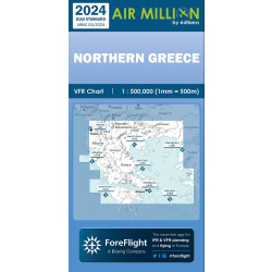 Greece (north) and Balkans (south) Air Million ZOOM Chart...