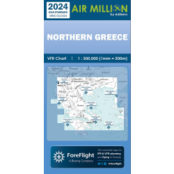 Griechenland (Nord) und Balkan (Süd) Air Million...