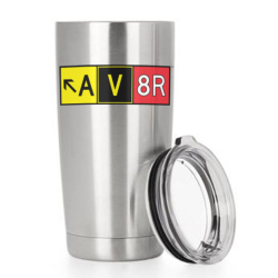 AV8R Mug, double wall vacuum isolated stainless steel...
