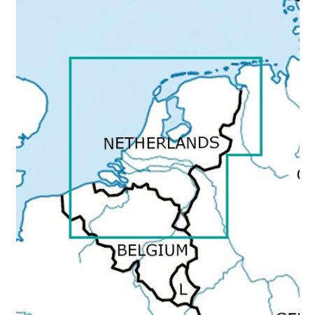 Niederlande VFR Karte Rogers Data