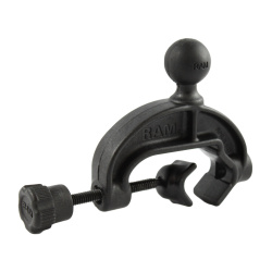 RAM Composite Yoke Clamp Base with 1 Rubber Ball