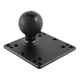 RAM 4.75" Square VESA Plate with D Size 2.25" Ball