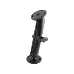 RAM Mount Long Double Socket Arm with 2.5" Round Bases