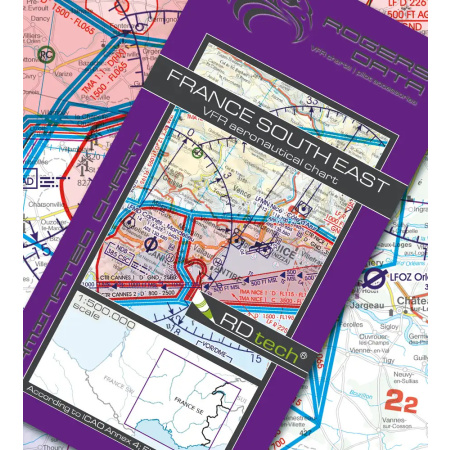 France South-East ICAO Chart Rogers Data