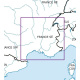 Frankreich Süd-Ost VFR Karte Rogers Data