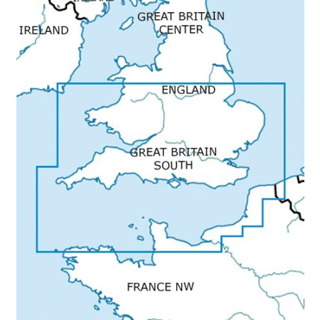 England Süd VFR Karte Rogers Data