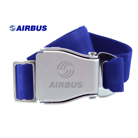Airbus Seatbelt blue