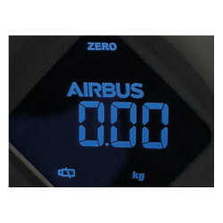 Airbus electronic luggage scale