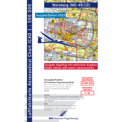 Nuremberg ICAO Glider Chart