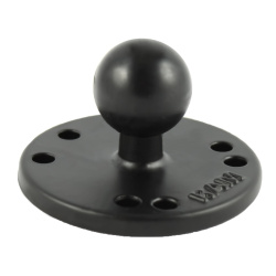RAM 2.5 Round Base with the AMPs Hole Pattern & 1 Ball