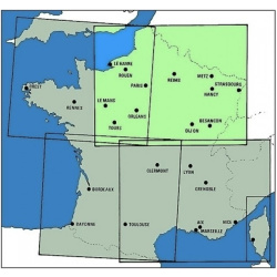 France OACI Nord-Est