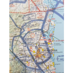 France North-East ICAO Chart - Paper, folded