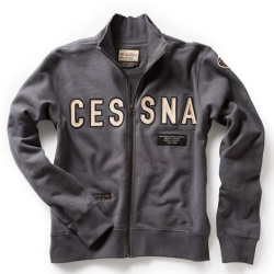 Cessna Strickjacke mit Reissverschluss