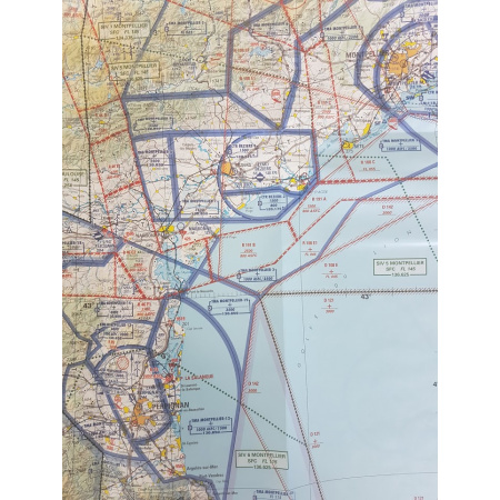 France North-West ICAO Chart - Paper, folded