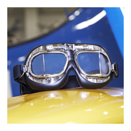 Oldtimer Pilot Glas Chrome