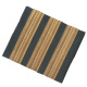 First Officer Epaulets - 3 Bar - Black with Gold Stripes