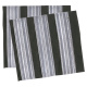 First Officer Epaulets - 3 Bar - Black with Silver Stripes