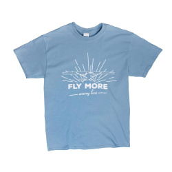 Fly More, Worry Less T-Shirt XL
