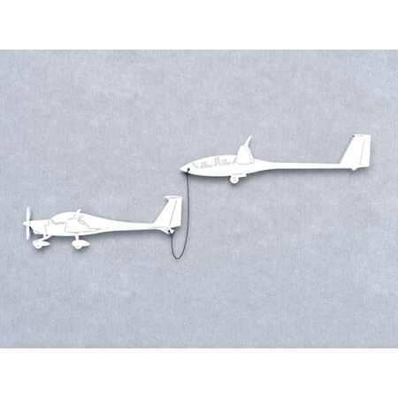 F-Schlepp Super Dimona / ASH25 weiss