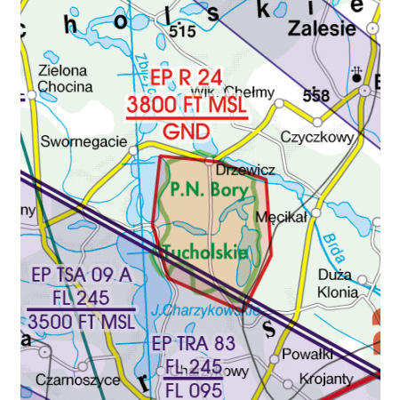 Polen Nord VFR Rogers Data