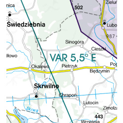 Polen Süd Ost VFR Rogers Data