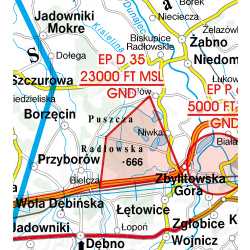 Polen Süd West VFR Rogers Data