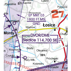 Polen Süd West VFR Rogers Data