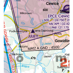Polen Süd West VFR Rogers Data