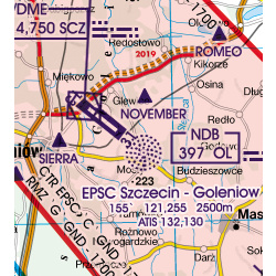 Polen Süd West VFR Rogers Data