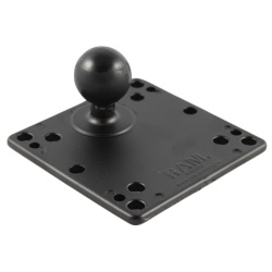 RAM Triple Suction Cup Base with 4.75" Square Base