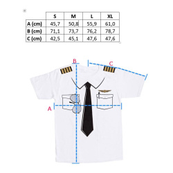 Piloten Uniform T-Shirt L