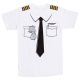 Piloten Uniform T-Shirt Kinder M